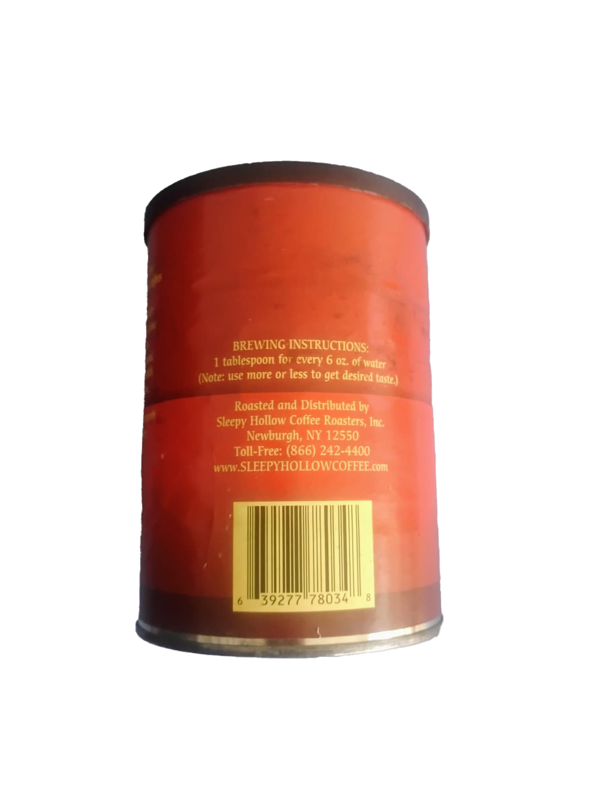 French Vanilla Mountain Blend — side/back