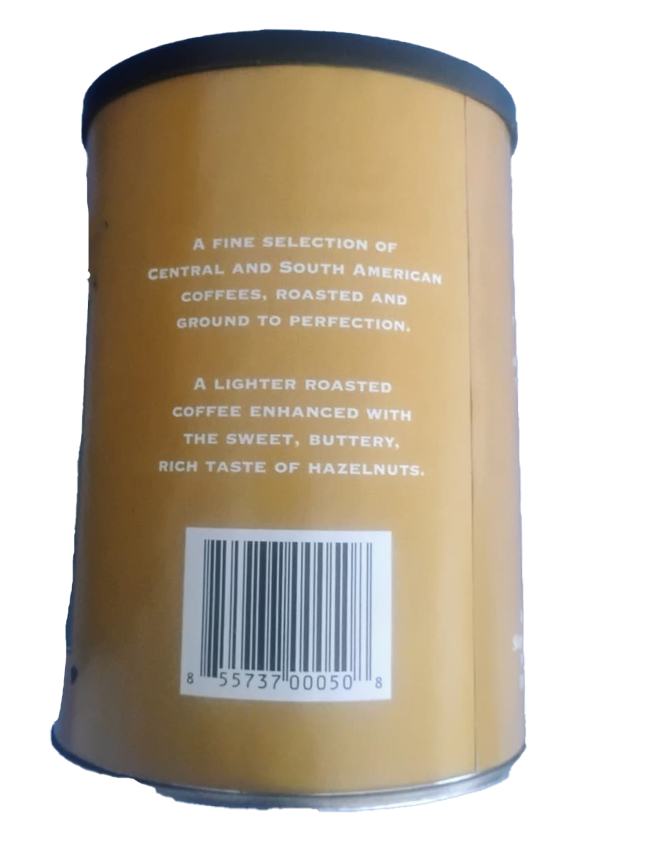 Hazelnut Crème — side/back